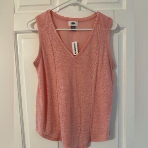 Old Navy Women's Pink Sleeveless Top